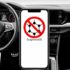 VW-Cockpit mit Smartphone: GrapheneOS-Logo durchgestrichen